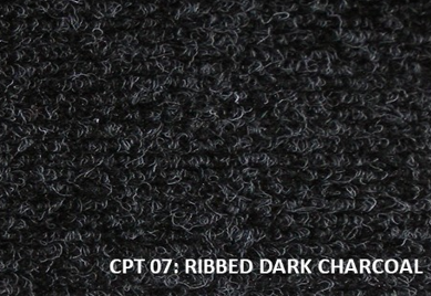 Carpet CPT 07 Ribbed Dark Chacoal