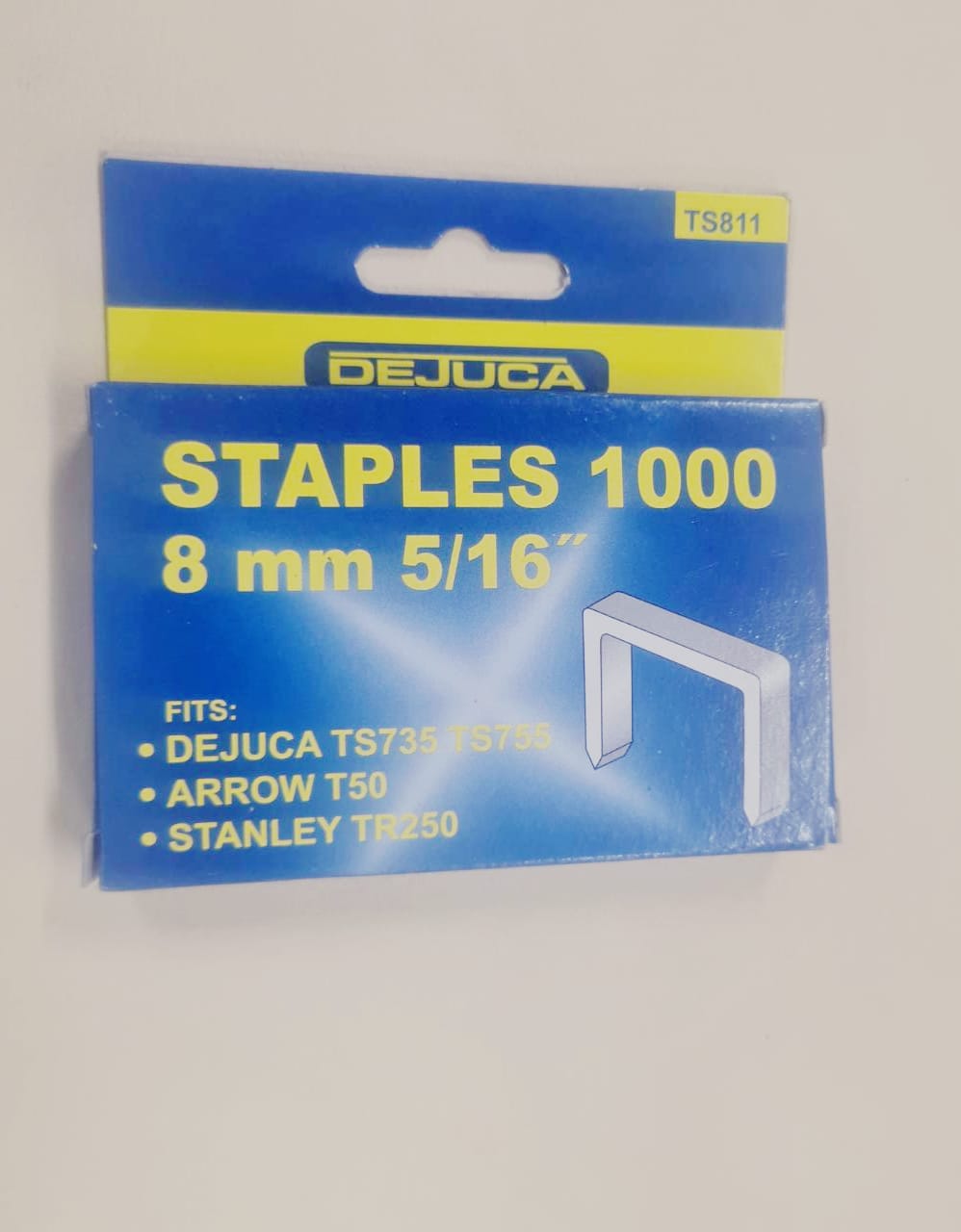 Staples 1000  8mm 5/16" DeJuca TS811 (1000pcs)