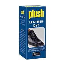 Plush Leather Liquid Dye Black 100ml